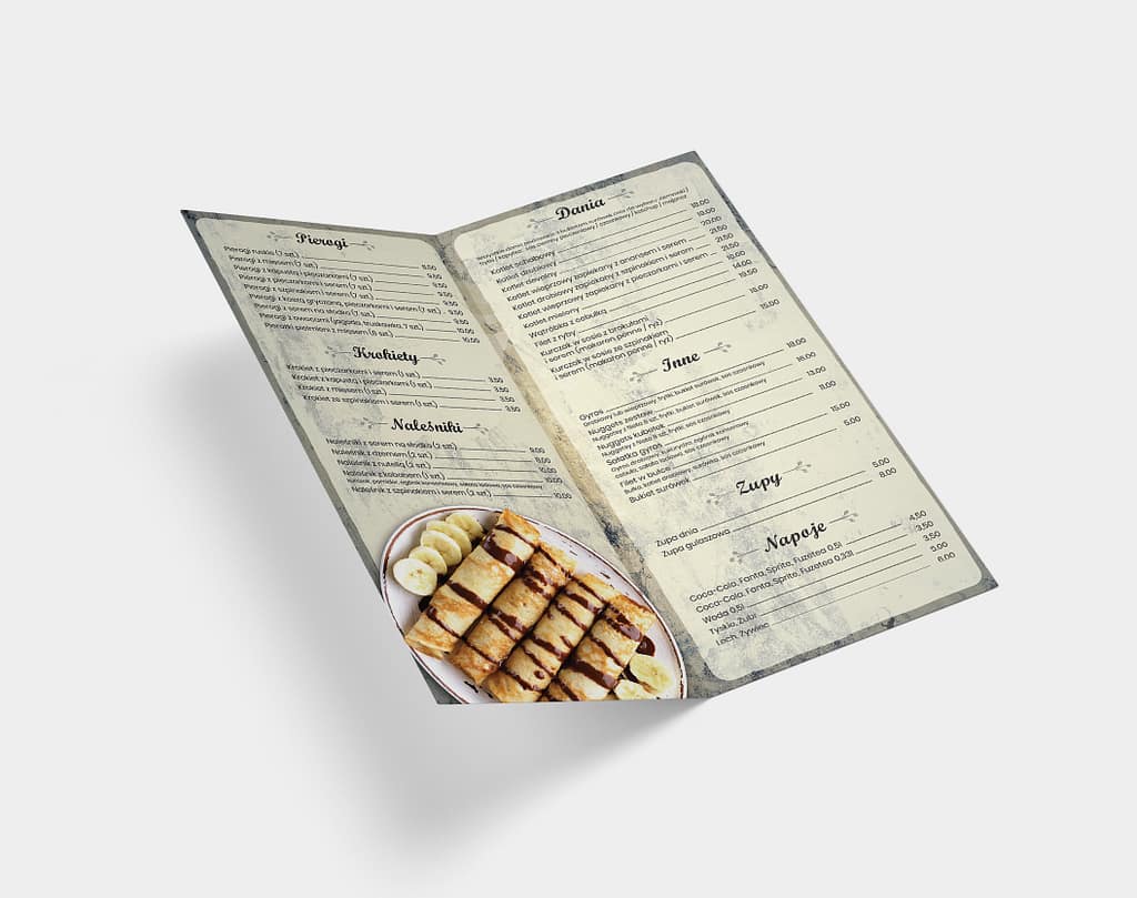 identyfikacja wiuzlana, branding, projekt graficzny, ulotka